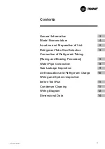 Preview for 3 page of Trane WTK530 Installation Manual