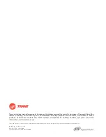 Preview for 32 page of Trane X1379088401 Installation, Operation And Maintenance Manual