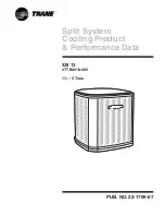 Trane XB 13 Product & Performance Data предпросмотр