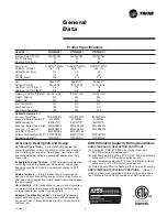 Предварительный просмотр 5 страницы Trane XL 15i Product Data