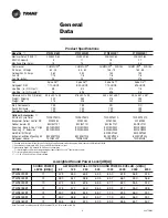 Предварительный просмотр 4 страницы Trane XL14i Product & Performance Data