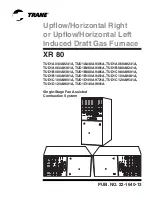 Trane XR 80 TUD1A040A9241A User Manual preview