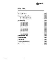 Предварительный просмотр 3 страницы Trane XR95 Performance Data Sheet