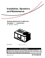 Предварительный просмотр 1 страницы Trane YSC060ED Installation, Operation And Maintenance Manual