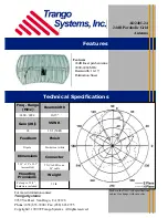 Preview for 1 page of Trango Systems AD2401-24 Technical Specifications