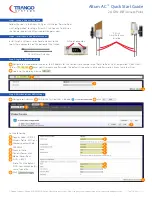 Preview for 1 page of Trango Systems Altum AC Quick Start Manual