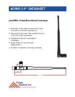 Trango Systems AO900-3-P Datasheet preview