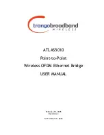 Trango Systems Atlas5010 User Manual preview