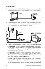 Preview for 4 page of Trango Systems MTX-2500 Operating Instructions Manual