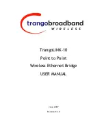 Trango Systems TrangoLink-10 User Manual предпросмотр