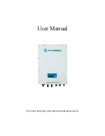 Trannergy PVI 5400TL User Manual предпросмотр