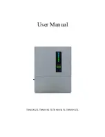 Trannergy TRM025KTL User Manual предпросмотр