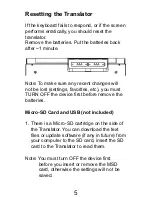 Предварительный просмотр 7 страницы Trano D-11 Instruction Manual