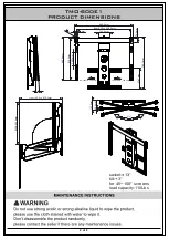 Предварительный просмотр 8 страницы Tranquil Mount TMO-800E1 Installation Manual