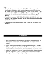 Preview for 6 page of Trans Electric WFD-1000 User Manual