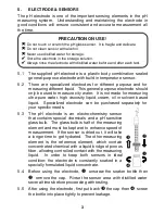 Preview for 4 page of Trans instruments BP3001 Operation Manual