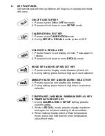 Preview for 6 page of Trans instruments BP3001 Operation Manual