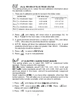 Preview for 8 page of Trans instruments BP3001 Operation Manual