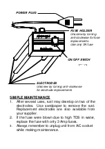 Preview for 3 page of Trans instruments ELECTROLYZER Operation Manual