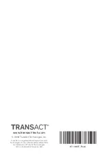 Предварительный просмотр 20 страницы TransAct AccuDate XL2e Quick Start Manual