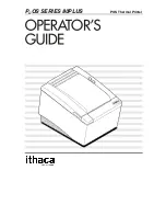 TransAct ITHACA 80PLUS Operator'S Manual preview
