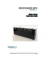 TransAct RESPONDER MP2 Quick Start Manual preview