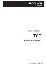 Предварительный просмотр 1 страницы Transcat Procision TCT Series Startup Manual