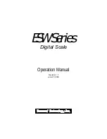 Preview for 1 page of Transcell Technology ESW SERIES Operation Manual