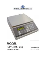 Transcell Technology SPS-30 Plus User Manual preview