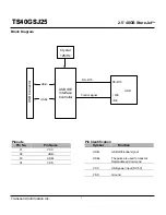 Preview for 2 page of Transcend 2.5" 40GB StoreJetTM TS40GSJ25 Specifications