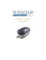 Предварительный просмотр 1 страницы Transcend 3 miniCPAP Quick Manual