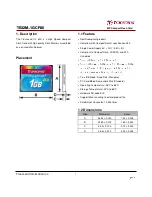 Transcend 80X CompactFlash Datasheet preview