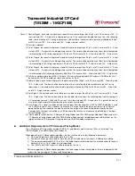 Preview for 17 page of Transcend CompactFlash 100I Specification Sheet