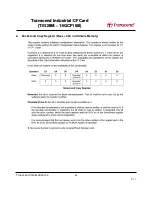 Preview for 40 page of Transcend CompactFlash 100I Specification Sheet