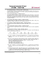 Preview for 50 page of Transcend CompactFlash 100I Specification Sheet