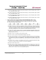 Preview for 51 page of Transcend CompactFlash 100I Specification Sheet