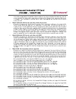 Preview for 63 page of Transcend CompactFlash 100I Specification Sheet