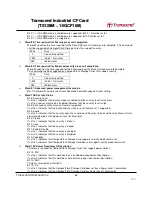 Preview for 65 page of Transcend CompactFlash 100I Specification Sheet