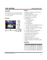 Preview for 1 page of Transcend CompactFlash 300X Datasheet