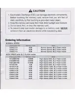 Preview for 2 page of Transcend CompactFlash TS128MCF80 Quick Instruction Manual