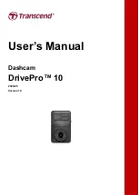 Transcend DrivePro 10 User Manual предпросмотр