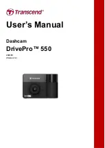 Transcend DrivePro 110 User Manual preview