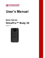 Transcend DrivePro Body 30 User Manual preview