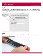 Preview for 7 page of Transcend JetDrive SSD Upgrade Kit Installation Manual