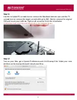 Preview for 16 page of Transcend JetDrive SSD Upgrade Kit Installation Manual