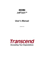 Preview for 1 page of Transcend JetFlash 110 Series User Manual