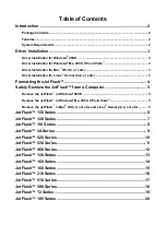 Preview for 2 page of Transcend JetFlash 110 Series User Manual