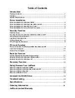 Preview for 2 page of Transcend JetFlash TS32M-2GJF2B User Manual