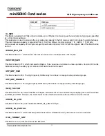 Preview for 19 page of Transcend miniSDHC Card Series Specifications