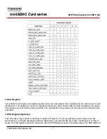 Preview for 21 page of Transcend miniSDHC Card Series Specifications